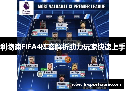 利物浦FIFA4阵容解析助力玩家快速上手